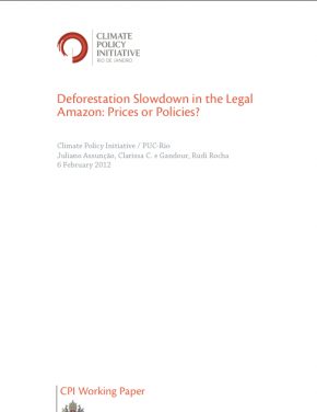 Deforestation Slowdown in the Brazilian Amazon: Prices or Policies?