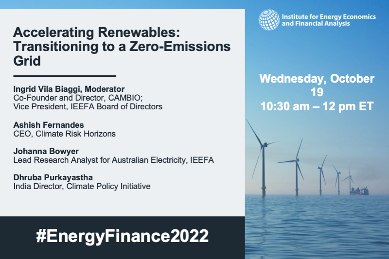 IEEFA Energy Finance Conference 2022 CPI