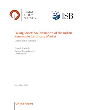 Falling Short: An Evaluation of the Indian Renewable Certificate Market