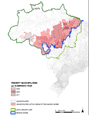 Getting Greener by Going Black: The Priority Municipalities in Brazil