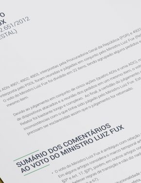 Comentários ao voto do Ministro Luiz Fux – ADIs Código Florestal