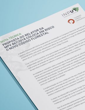 Proposta do relator da MPV 867/2018 coloca em risco o novo Código Florestal